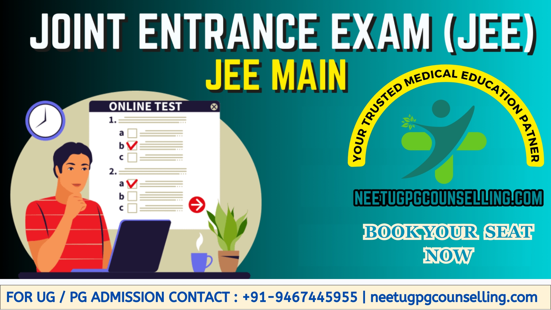 JEE Main 2024 : Application Form , Exam Date, Application Fee, Eligibility and Apply